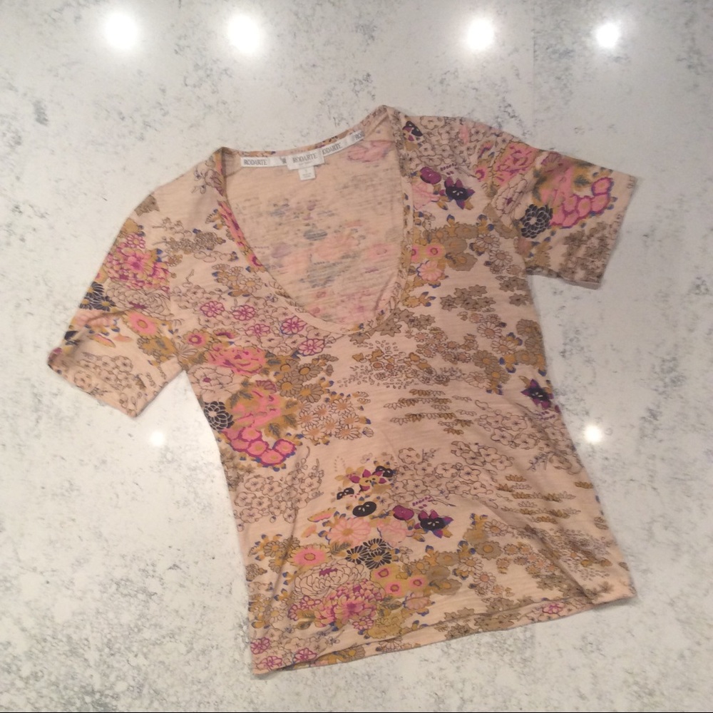 Rodarte Floral Tee - S